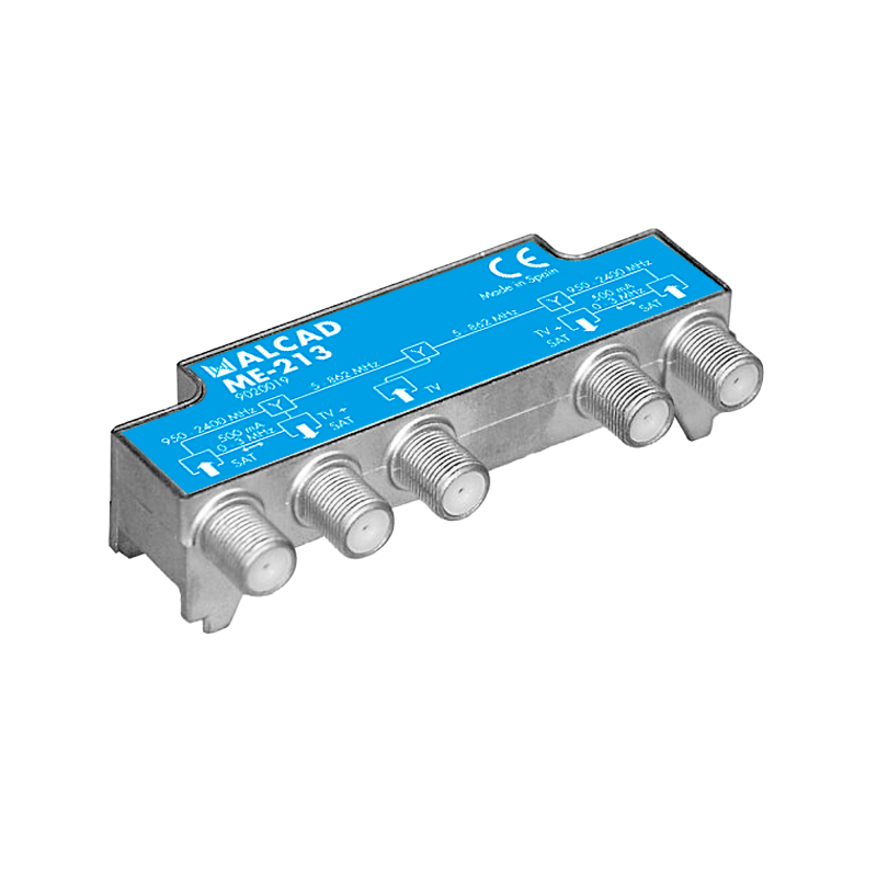 Multiplexer podwójny TV/SAT ME-213 ALCAD