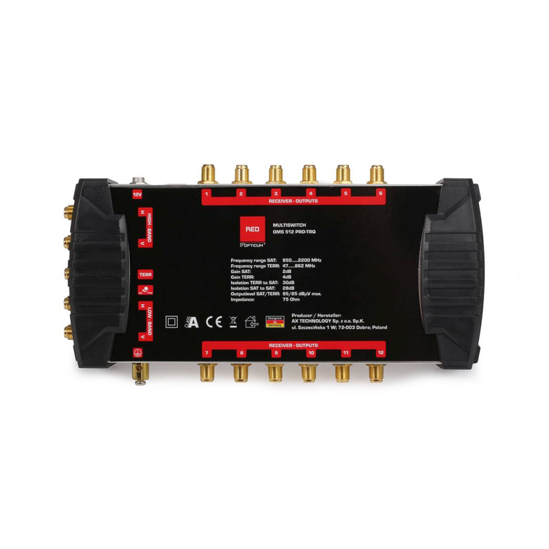 Multiswitch OPTICUM OMS 5/12 PRO TRQ PLATINUM