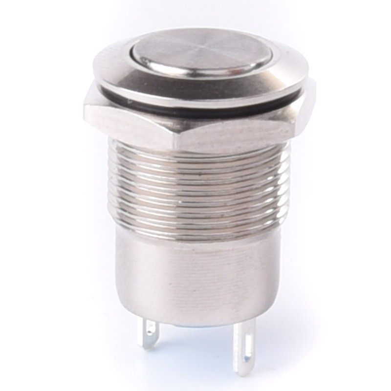 PRZYCISK WANDALOODPORNY PW12P 12mm 2A 25