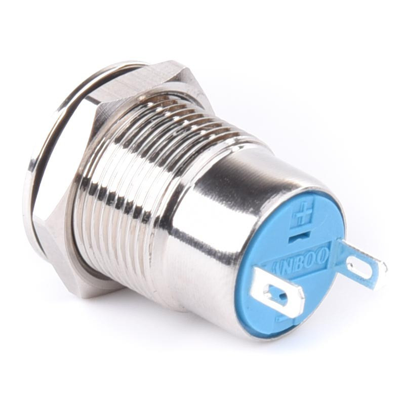 PRZYCISK WANDALOODPORNY PW12P 12mm 2A 25