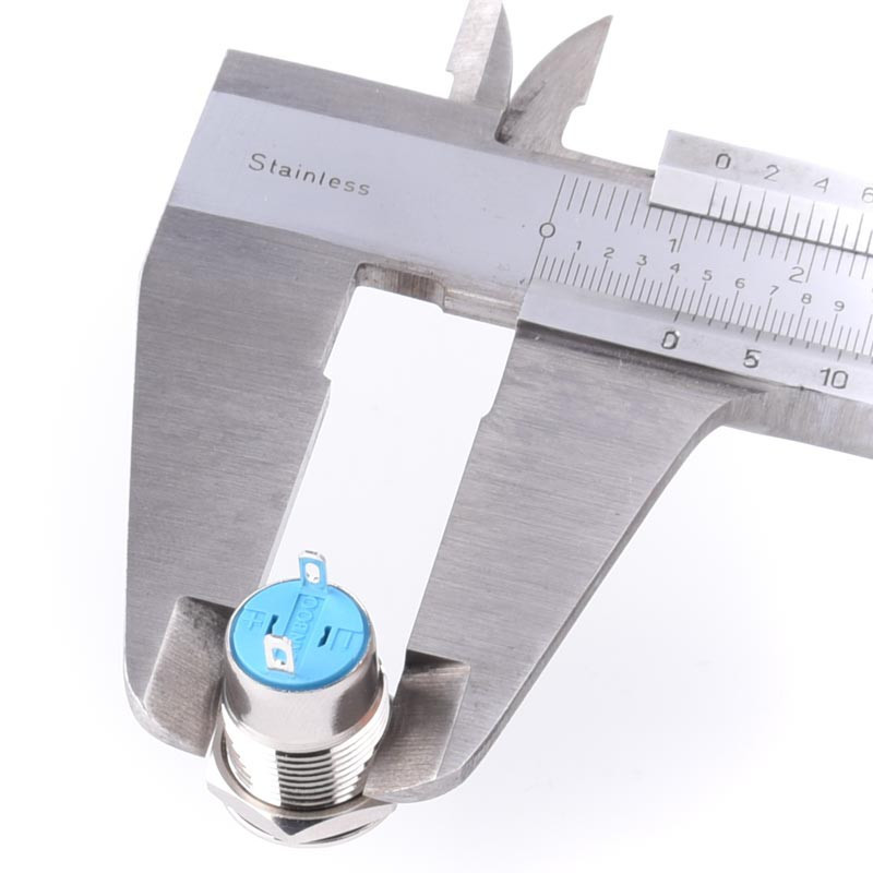 PRZYCISK WANDALOODPORNY PW12P 12mm 2A 25