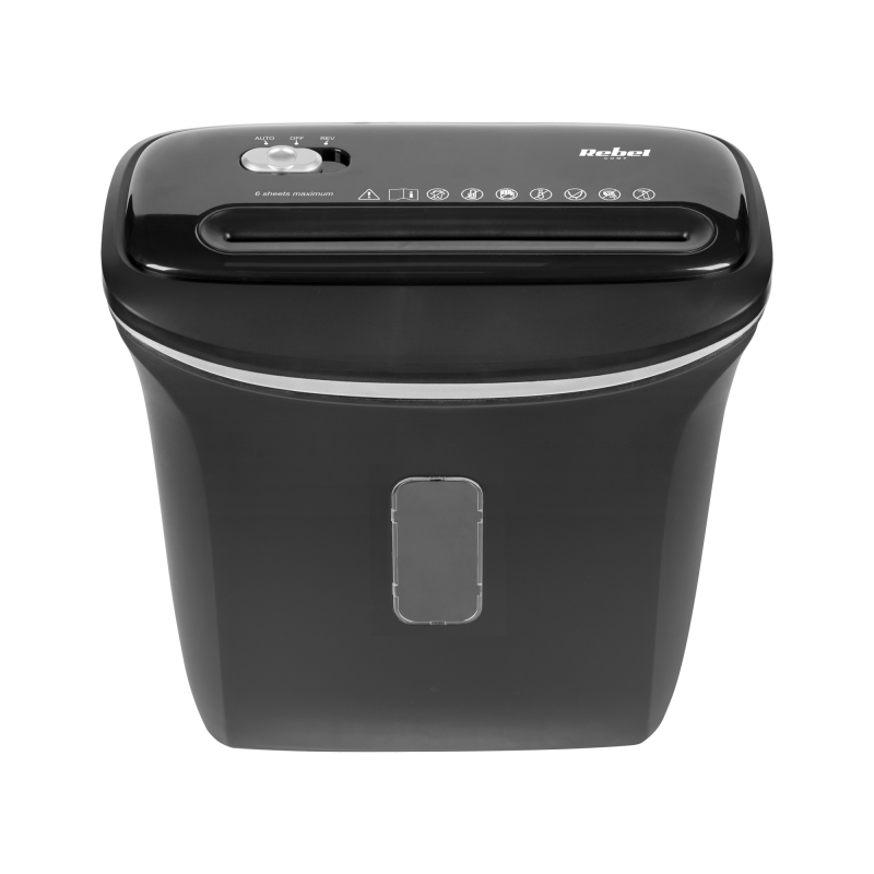 Niszczarka dokumentów REBEL z koszem 12 L