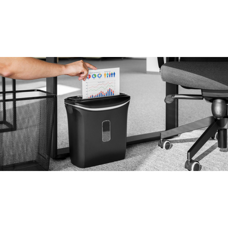 Niszczarka dokumentów REBEL z koszem 12 L