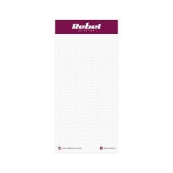 Notatnik Rebel Electro