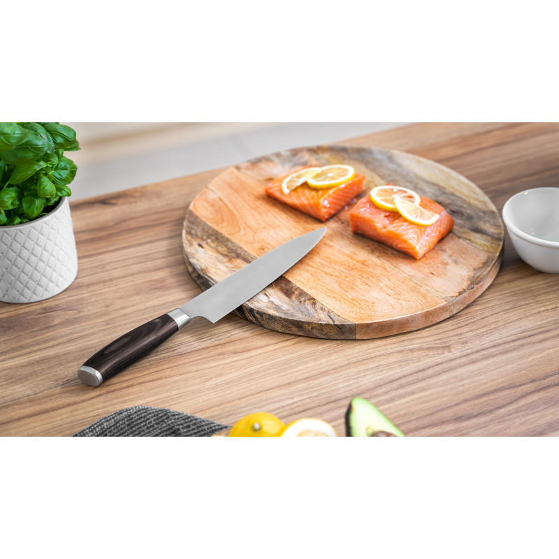 Nóż szefa kuchni ze stali nierdzewnej 33cm (7Cr17MoV)