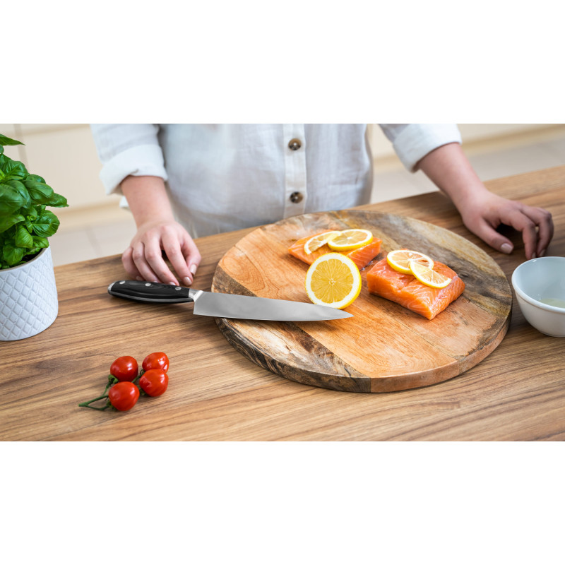 Nóż szefa kuchni ze stali nierdzewnej 33cm (7Cr17Mov)