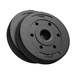 Obciążenie bitumiczne olimpijskie zestaw 2x7.5kg, otwór 51mm , REBEL ACTIVE