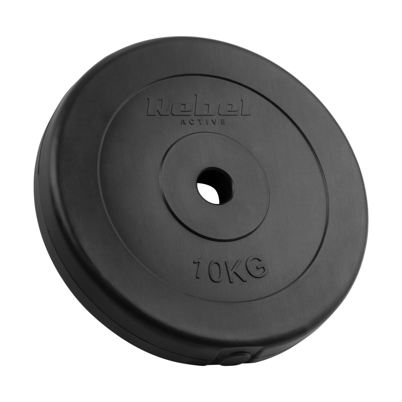 Obciążenie bitumiczne zestaw 2x10kg, otwór 31mm, talerz klasyczny, REBEL ACTIVE