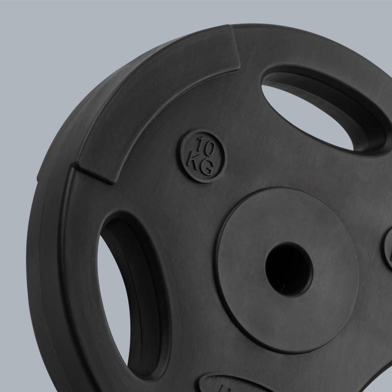 Obciążenie bitumiczne zestaw 2x10kg, otwór 31mm, talerz z uchwytami, REBEL ACTIVE