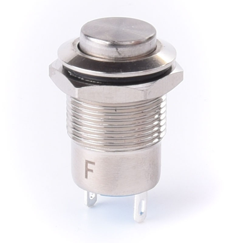 PRZYCISK WANDALOODPORNY PW16W 16mm 2A 250V 2PIN
