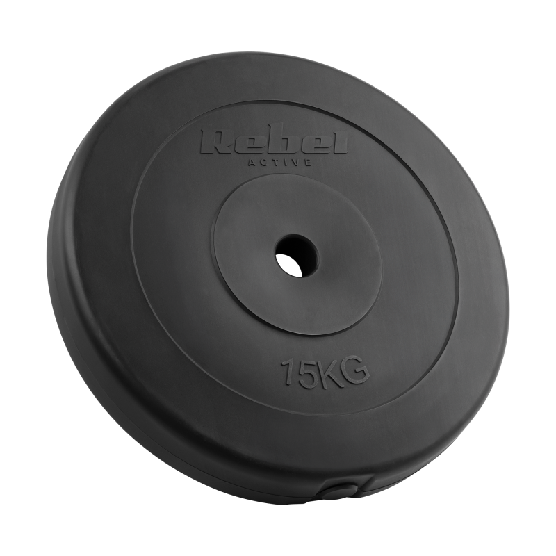 Obciążenie bitumiczne zestaw 2x15kg, otwór 31mm, talerz klasyczny, REBEL ACTIVE