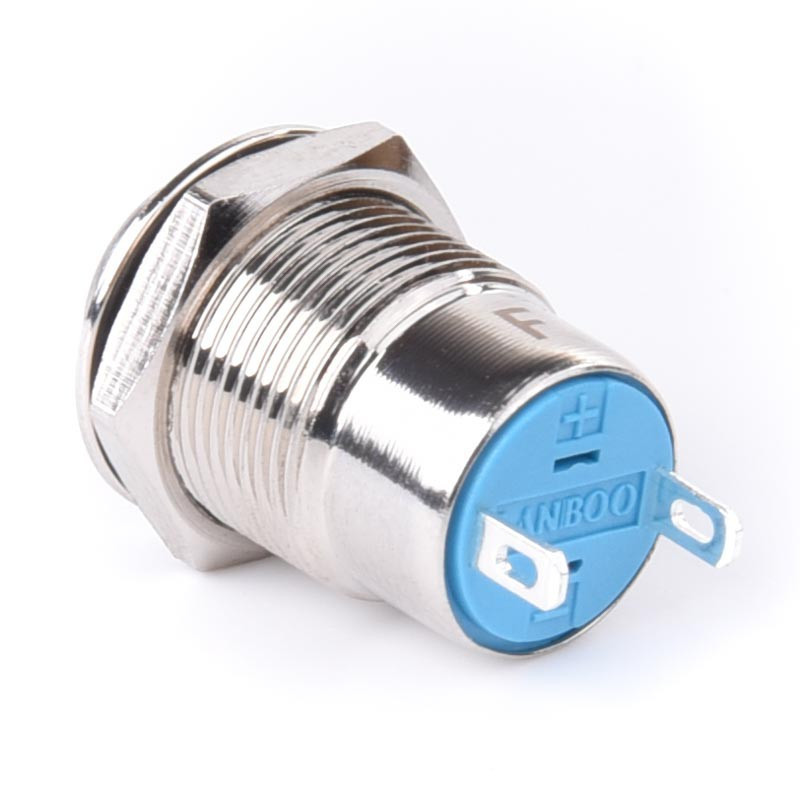 PRZYCISK WANDALOODPORNY PW16W 16mm 2A 250V 2PIN