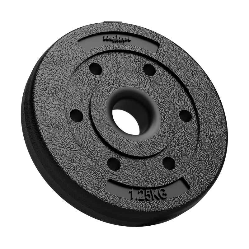 Obciążenie bitumiczne zestaw 30kg ( 8x1.25kg + 4x2.5kg + 2x5kg ), otwór 31mm, REBEL ACTIVE