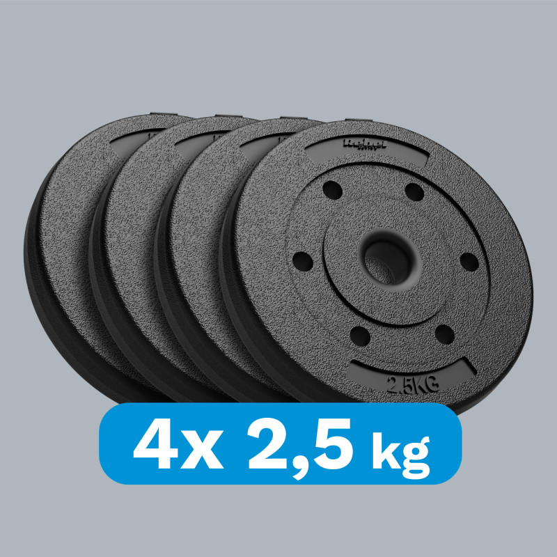 Obciążenie bitumiczne zestaw 4x2.5kg, otwór 31mm, REBEL ACTIVE