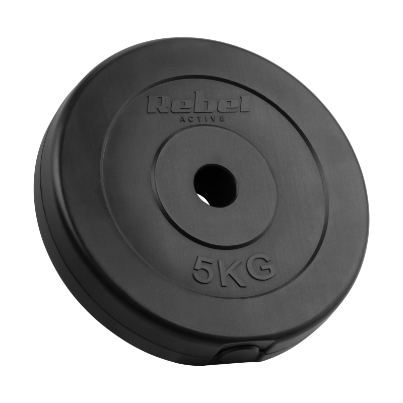 Obciążenie bitumiczne zestaw 4x5kg, otwór 31mm, talerz klasyczny, REBEL ACTIVE