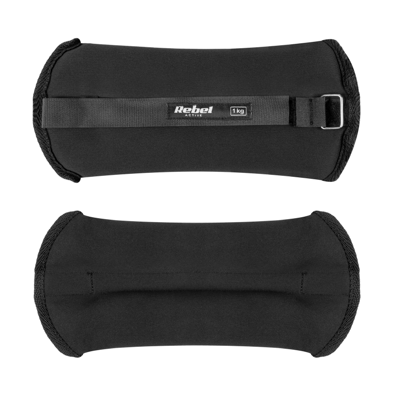 Obciążniki na kostki i nadgarstki 2x1kg, REBEL ACTIVE