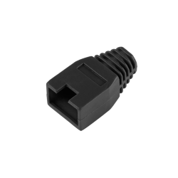 Osłona gumowa wtyku 8p8c czarna