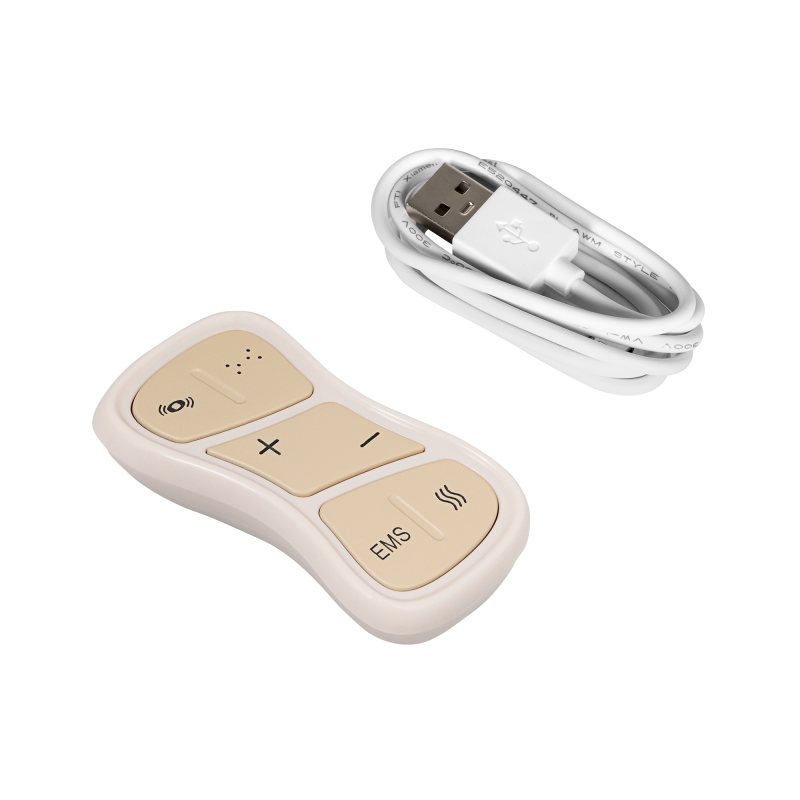 Pas do masażu/ stymulacji mięśni brzucha , grzanie , bezprzewodowy , pilot , REBEL ACTIVE