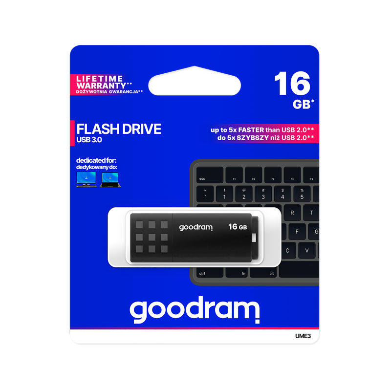 Pendrive Goodram USB 3.2 16GB czarny