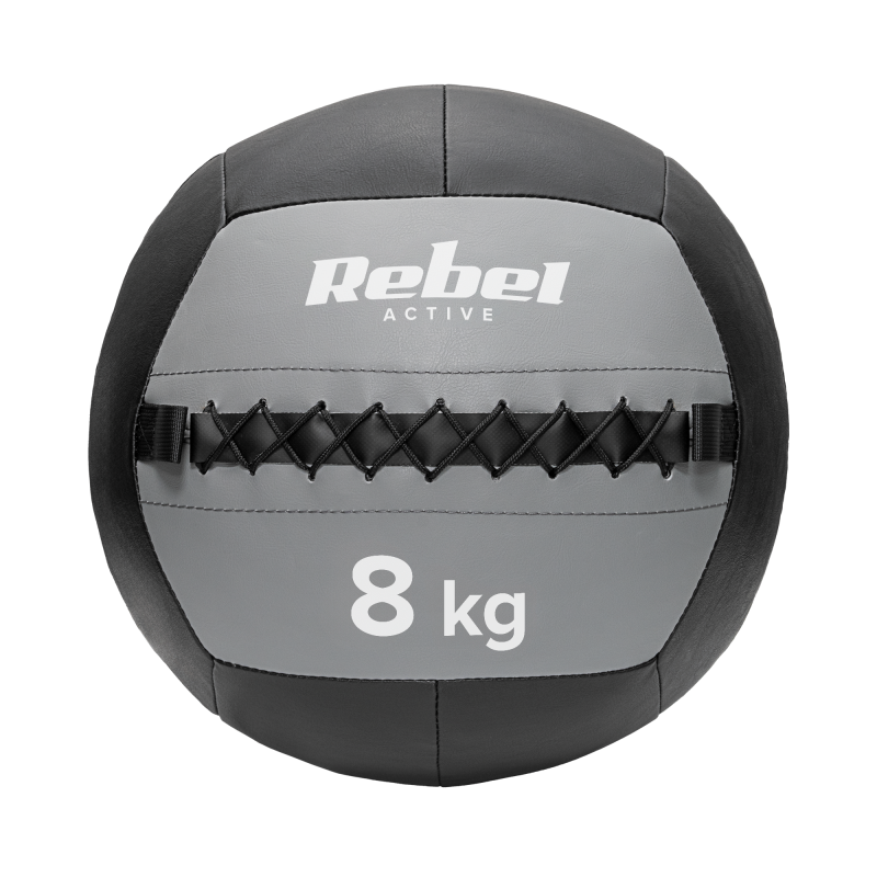Piłka lekarska do ćwiczeń 8 kg REBEL ACTIVE