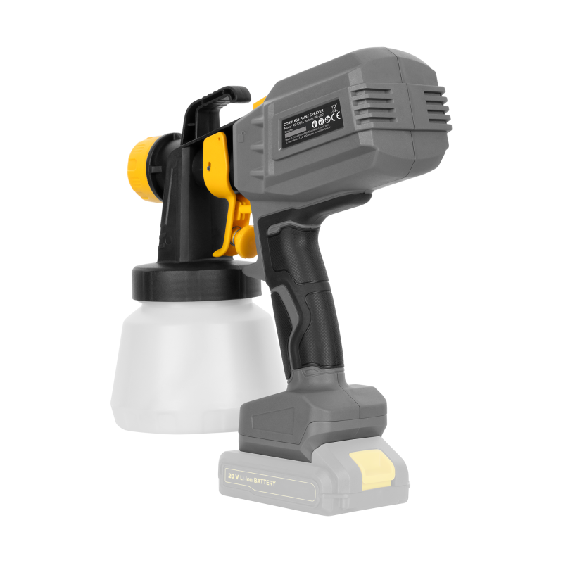 Pistolet malarski akumulatorowy 20V Rebel