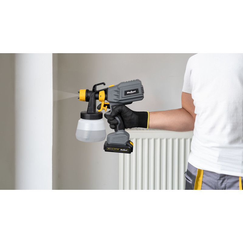 Pistolet malarski akumulatorowy 20V Rebel