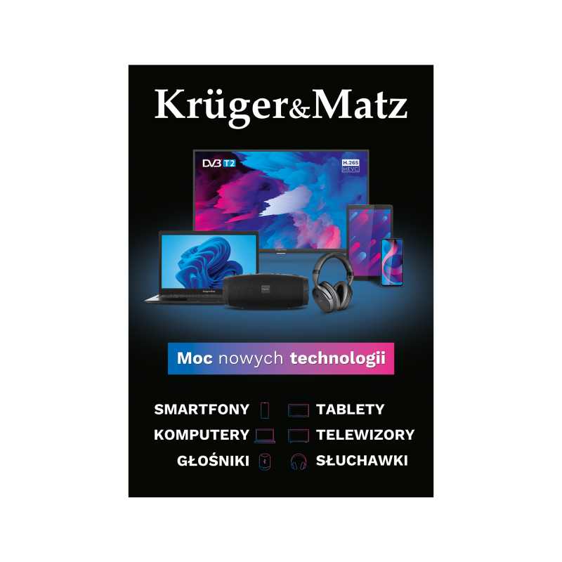 Plakat Kruger&Matz - Moc nowych technologii
