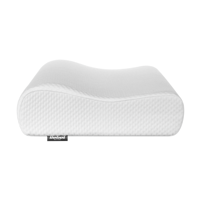 Poduszka ortopedyczna profilowana z pianki memory z żelem chłodzącym, REBEL ACTIVE