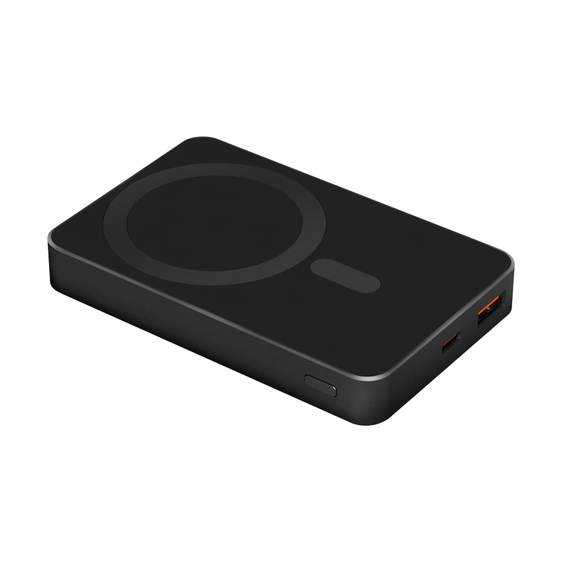 POWERBANK indukcyjny Kruger&Matz 10000 mAh magnetyczny czarny