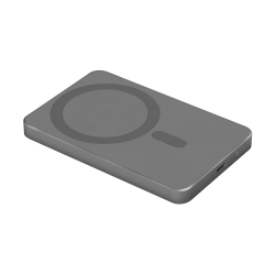 POWERBANK indukcyjny Kruger&Matz 5000 mAh magnetyczny szary