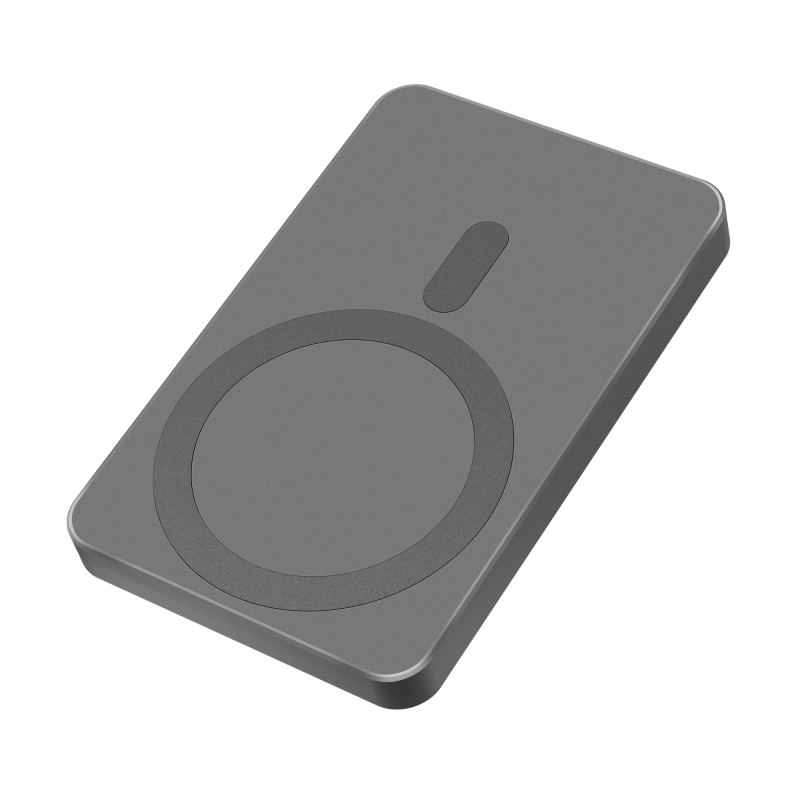 POWERBANK indukcyjny Kruger&Matz 5000 mAh magnetyczny szary