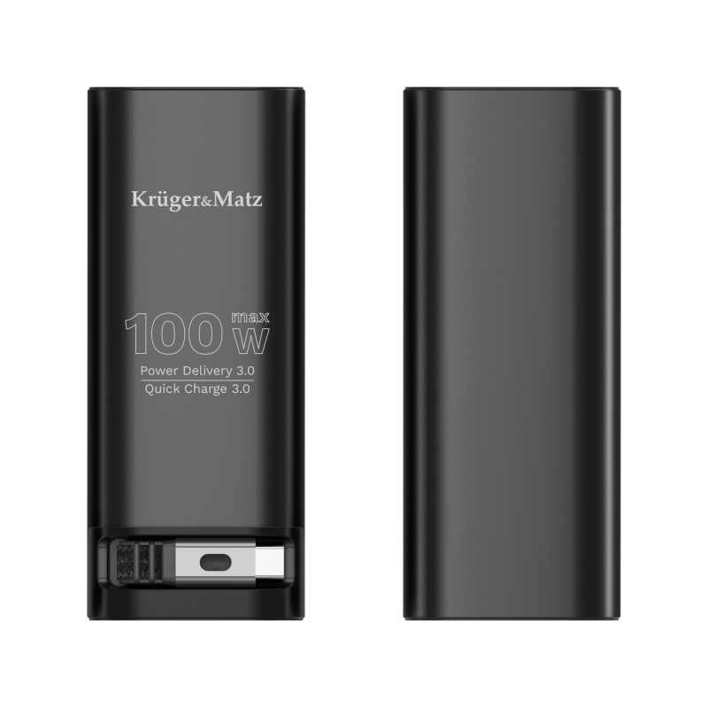 PowerBank Kruger&Matz 20000 mAh Li-ion 100W z funkcją QC oraz PD