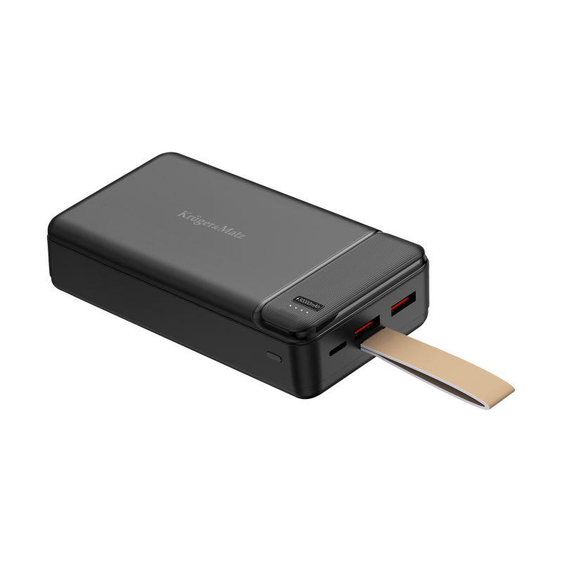 PowerBank Kruger&Matz 30000 mAh Li-ion z funkcją QC oraz PD