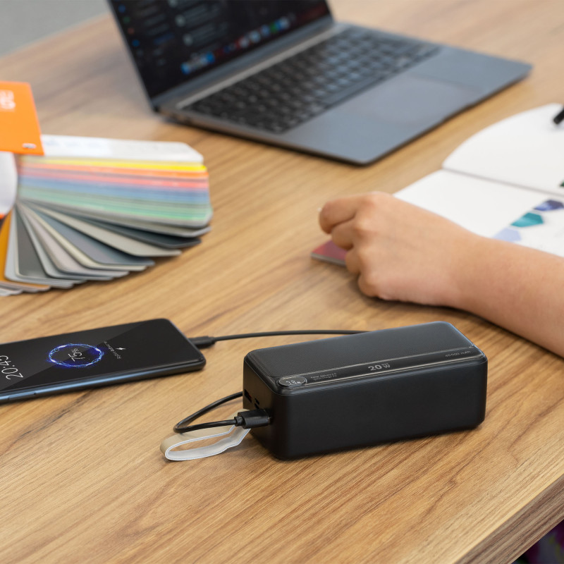 PowerBank Kruger&Matz 40000 mAh Li-ion z funkcją QC oraz PD