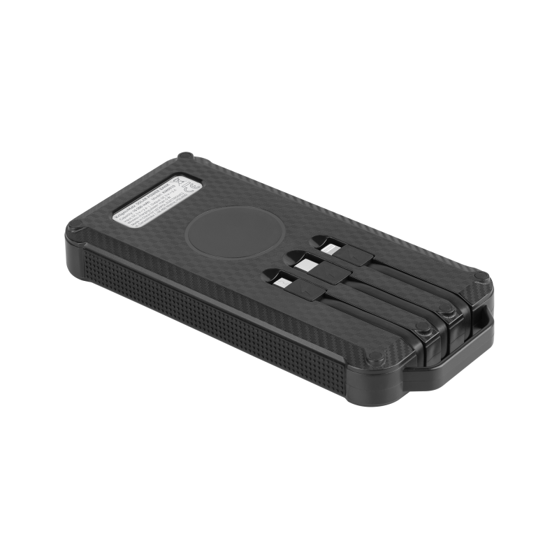 PowerBank solarny Kruger&Matz 10000mAh Li-ion z 3 końcówkami