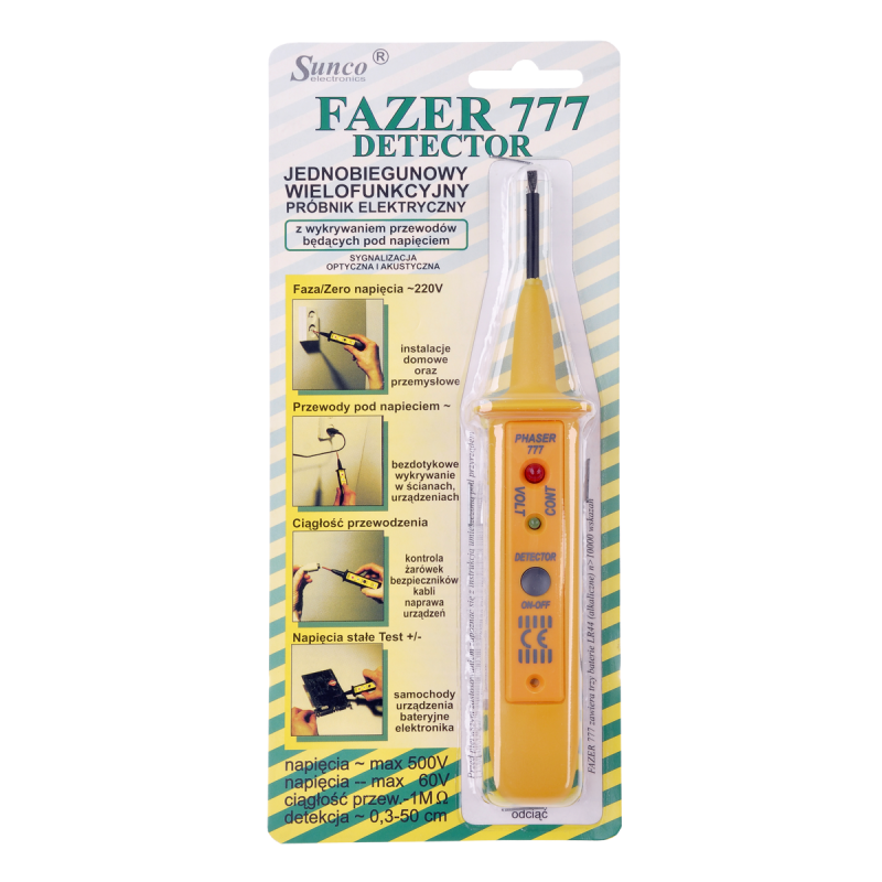 Próbnik elektryczny Fazer 777 Detector