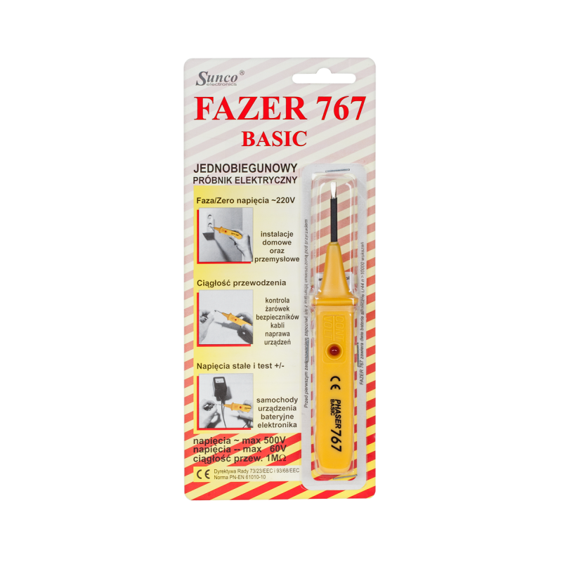 Próbnik elektryczny Fazer Basic 767