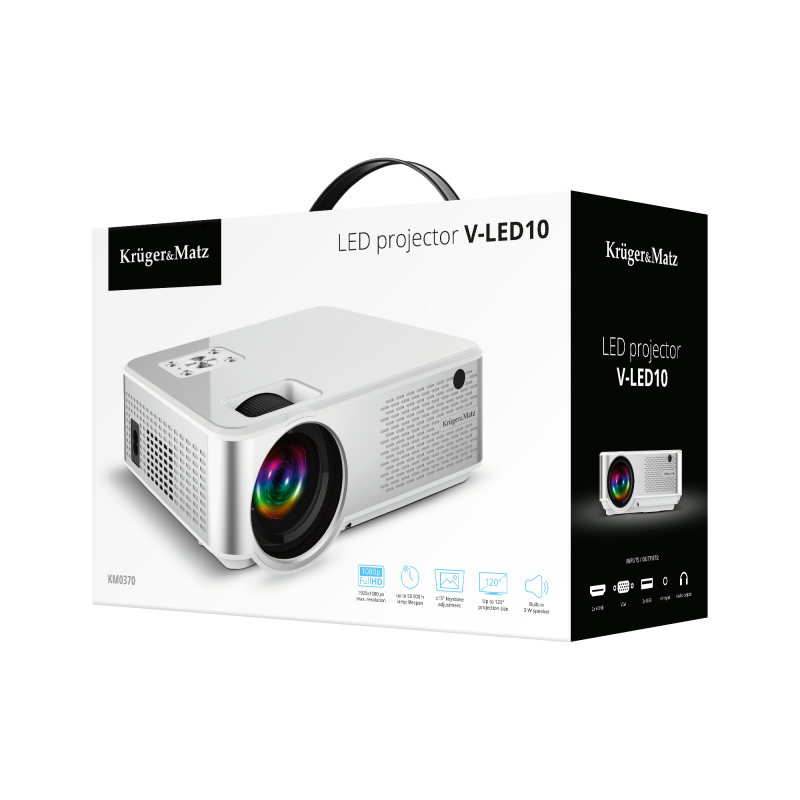 Projektor LED Kruger&Matz V-LED10