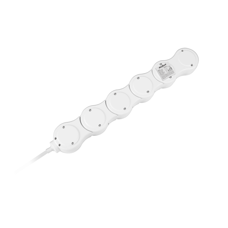 Przedłużacz sieciowy (snake) Rebel , 5 gniazd, przewód 1,5m