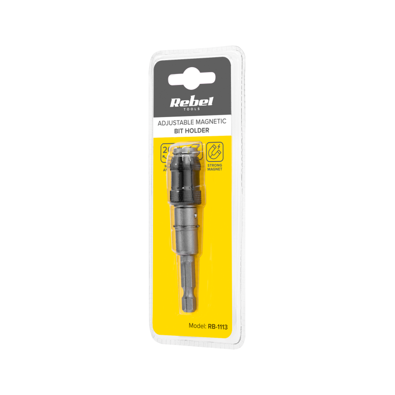 Przedłużka magnetyczna do bitów z regulacją