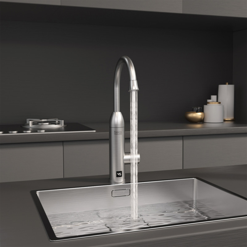 Przepływowy podgrzewacz wody - bateria kuchenna