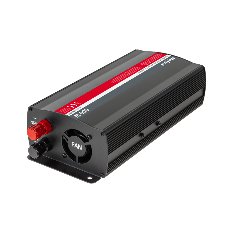 Przetwornica REBEL 24V/230V 500W(gn. typu F:niemieckie)