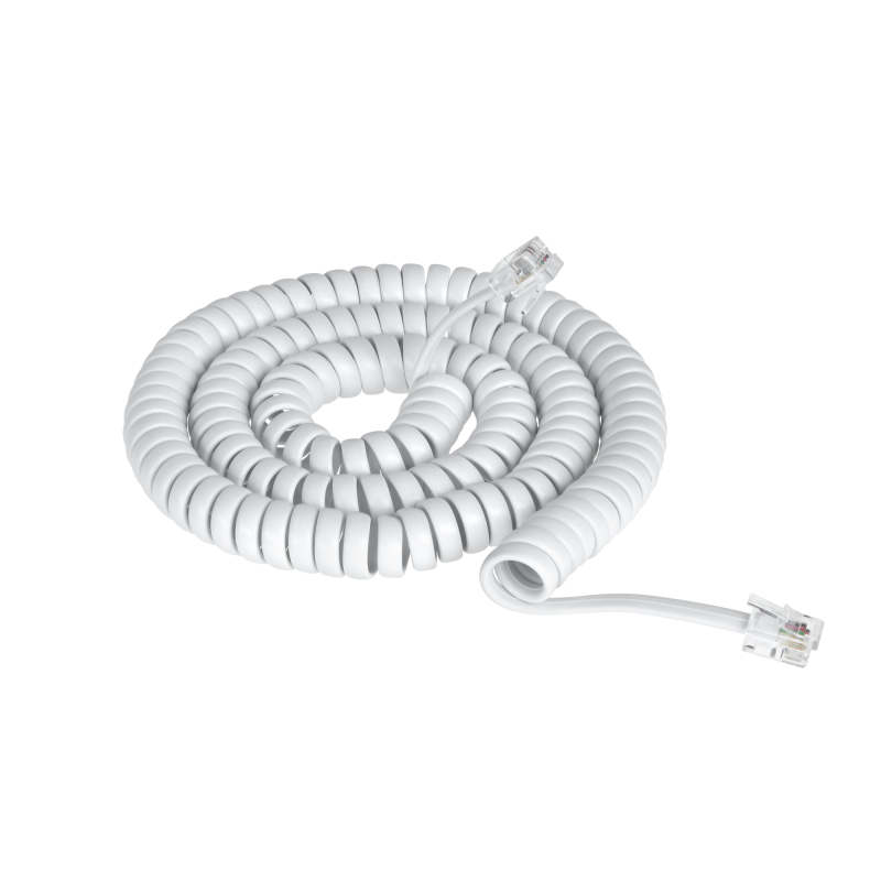 Przyłącze telefoniczne 14 ft biały