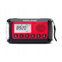 Radio alarmowe Midland ER100 z akumulatorem 2600mAh