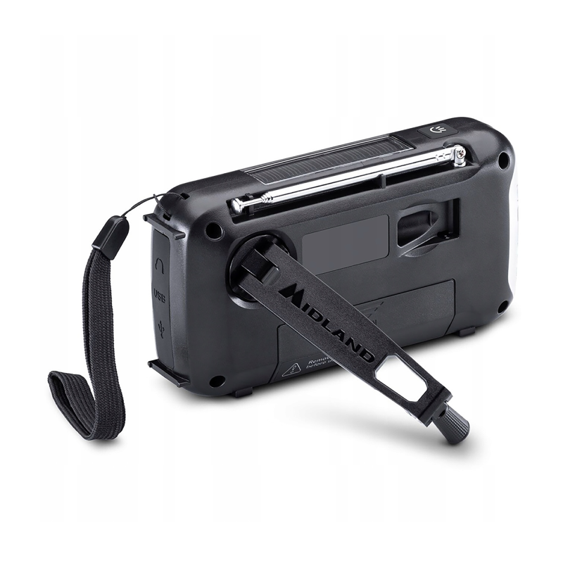 Radio alarmowe Midland ER100 z akumulatorem 2600mAh