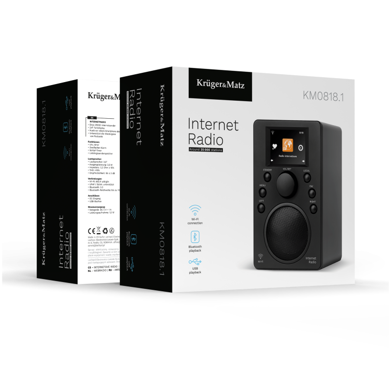 Radio internetowe Kruger&Matz KM0818.1