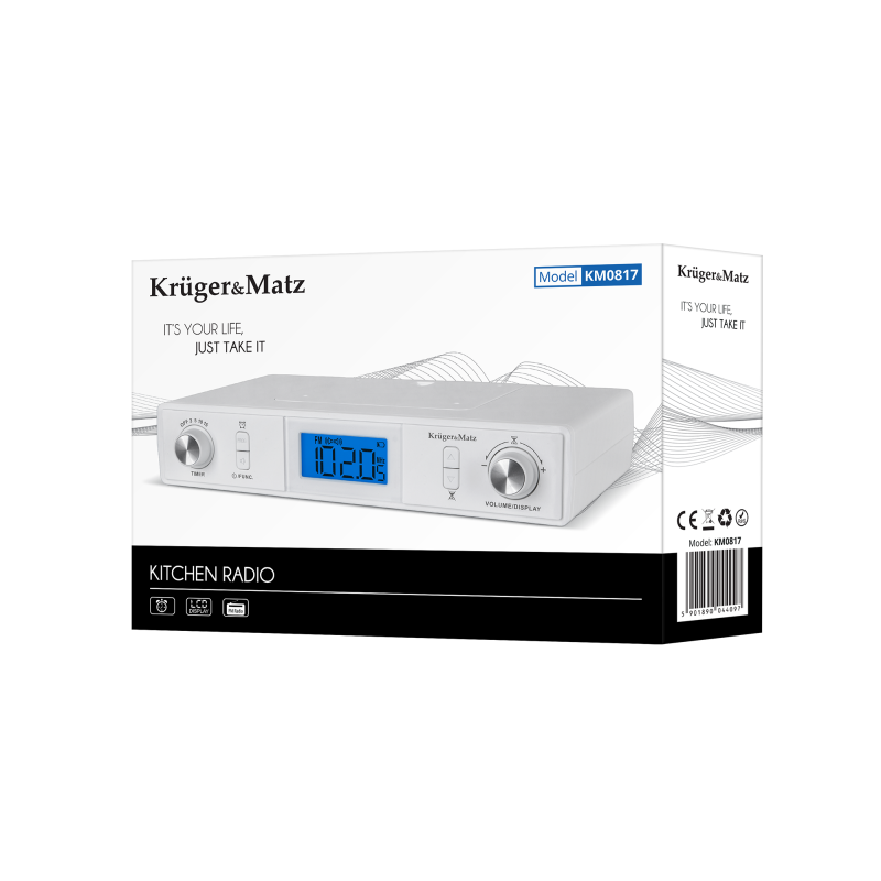 Radio kuchenne z bluetooth Kruger&Matz KM0817