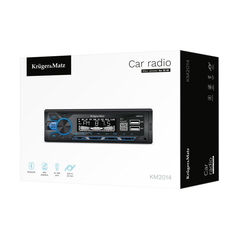 Radio samochodowe Kruger&Matz KM2014