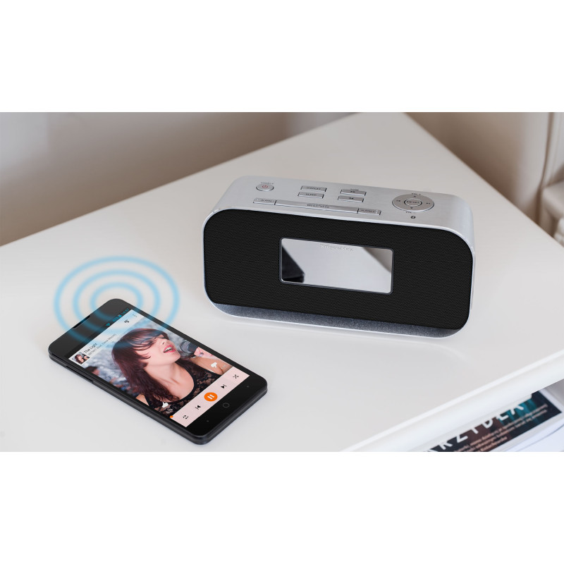 Radiobudzik Kruger&Matz KM1150 , BLUETOOTH , AUX, USB