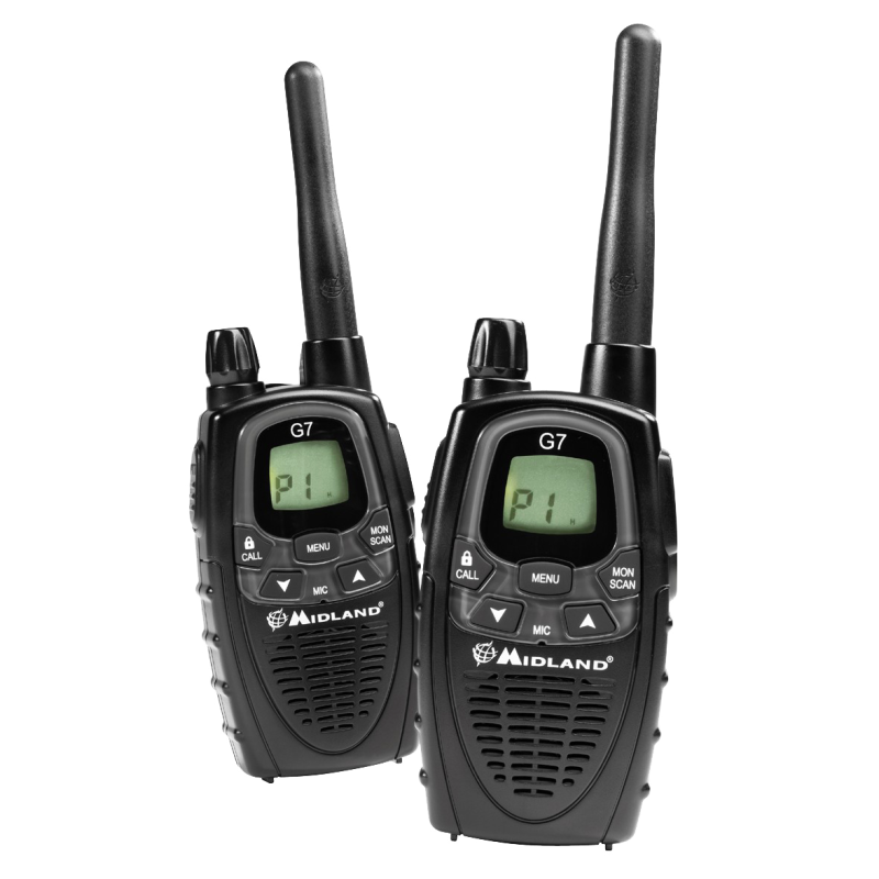 Radiotelefony ręczne PMR MIDLAND G7-EXT(walizka)